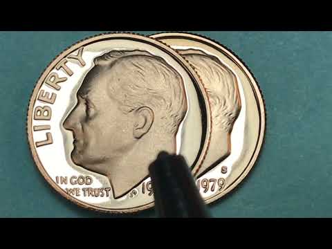 1979 US Dimes - What's The Value? DC Minutes United States Coins