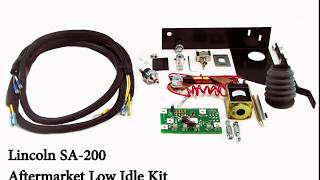 Low Idle Solenoid Control Arm & Linkage Explanation: Lincoln SA-200 Arc Welder