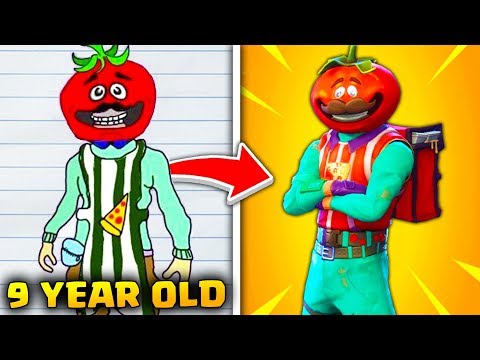 Top 10 REAL Fortnite Skins DESIGNED BY FANS!