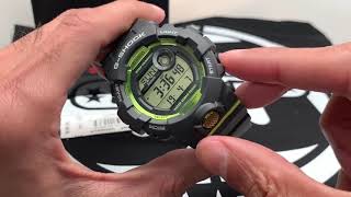 G-shock Casio GBD800 STEP TRACKER watch Review - Walkthrough and How To