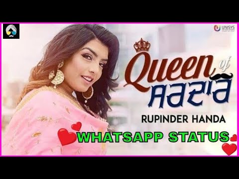 Queen of Sardar - Rupinder Handa Whatsapp Status