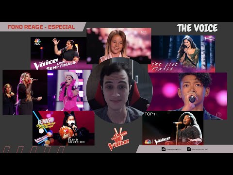 FONO REAGE ESPECIAL #02 - THE VOICE PELO MUNDO!? "COMPILADO".