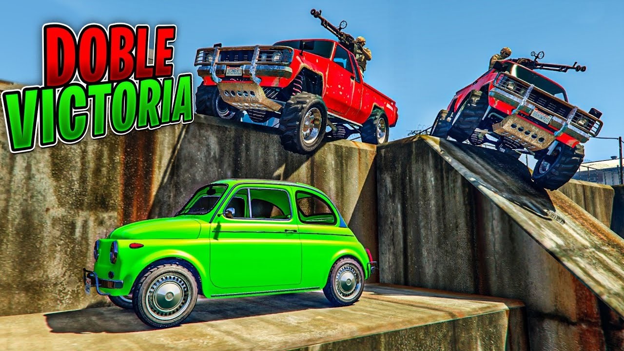 DOBLE VICTORIA ÉPICA JUGANDO AL ESCONDITE CON COCHES EN GTA 5 ONLINE