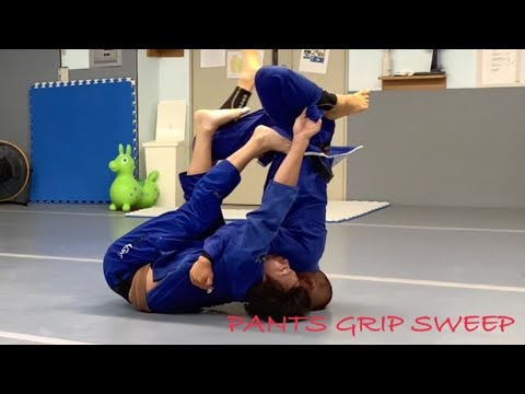 【柔術】パンツグリップスイープ | ポジションスパーリング | PANTS GRIP SWEEP #shorts