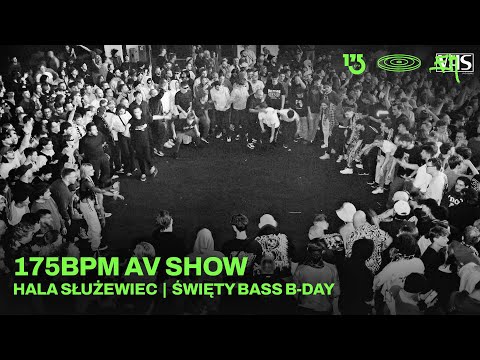 175BPM x VISUALISM - AV SHOW at ŚWIĘTY BASS BDAY, Warsaw (Poland) | Drum and Bass