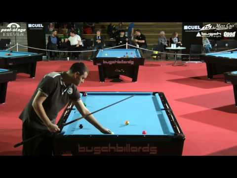 Semifinal - Mezz Cues German Open 2012, Ralph Eckert vs Sebastian Ludwig, Pool Billiards, 9 Ball