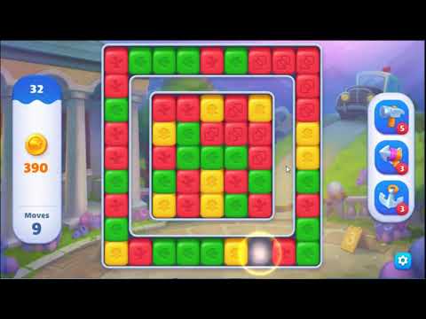 Fishdom Blast Level 32 - NO BOOSTERS GAMEPLAY 🐠 | SKILLGAMING ✔️