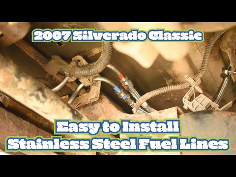 How to Install 2004-2007 Chevrolet Silverado 1500/2500 and GMC Sierra 1500/2500 Fuel Lines