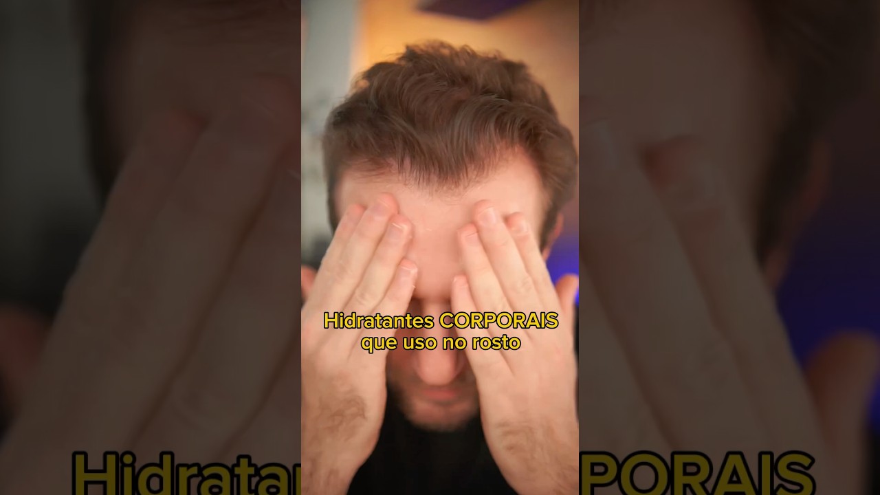 Hidratantes corporais que uso no rosto