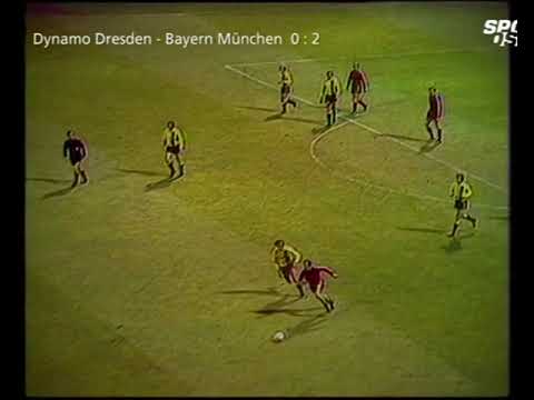 07/11/1973 European Cup 2nd Round 2nd leg DYNAMO DRESDEN v BAYERN MUNICH