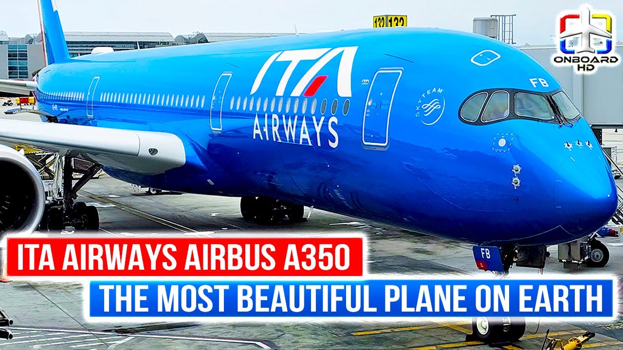 TRIP REPORT | First Time on ITA Airways A350! | Los Angeles to Rome | ITA Airways A350