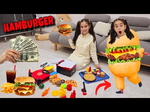 ELİF SİNEM HAMBURGERCİ OLDU ‼️ EYVAH YEMEK VERMİYOR !!