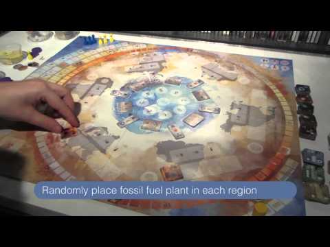 FD Boardgames - Game Setup of CO2 