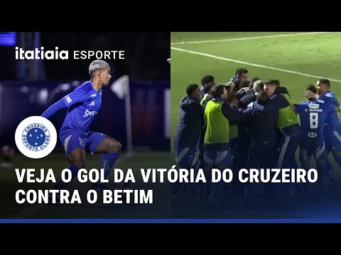 NO ÚLTIMO LANCE! ASSISTA AO GOL DO MATHEUS PEREIRA EM CRUZEIRO 1 X 0 BETIM