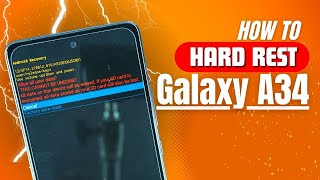 How To Hard Reset Samsung Galaxy A34 | Forgot Pattern/PIN Unlock