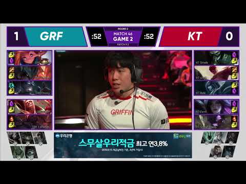 GRF vs KT Highlights ALL GAMES   LCK Spring 2019 Week 5 Day 3   Griffin vs KT Rolster