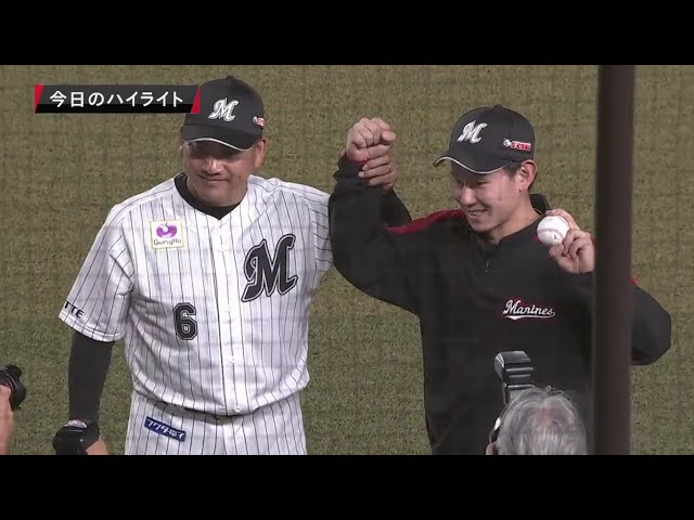 8/24 マリーンズ対ホークス ハイライト