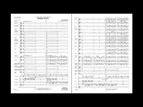 Baba Yetu (from Civilization IV) by Christopher Tin/arr. Johnnie Vinson