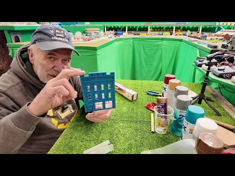 3D Printing Commercial Building Fronts For Expansion...HO Layout