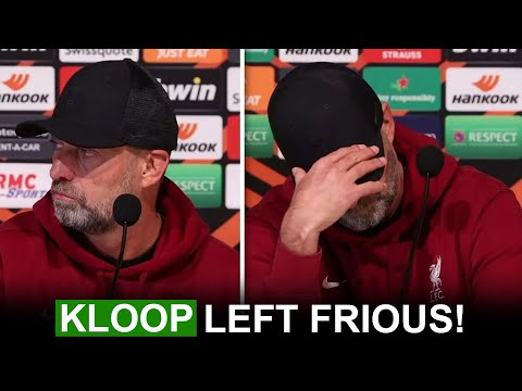 Liverpool boss Jurgen Klopp fumes as Toulouse fans hijack press conference after defeat