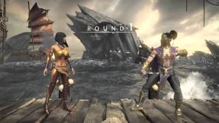 Mortal Kombat X Invasion Boss Rain Vs Pyromancer Tanya Full Set