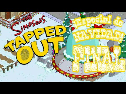 The Simpsons Springfield Tapped Out - Especial de Navidad #11 -Ya no aguanto a Omlet, se acabó😢-