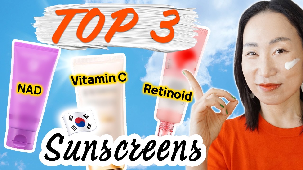 Top 3 Korean Sunscreens for Mature Skin with Game-Changing Ingredients #over40skincare