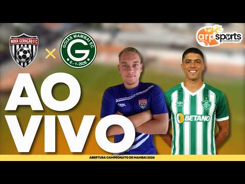 ABERTURA CAMPEONATO DE MAMBAI NOVA GERAÇÃO X GOIÁS MAMBAI 2026 - AO VIVO COM IMAGENS