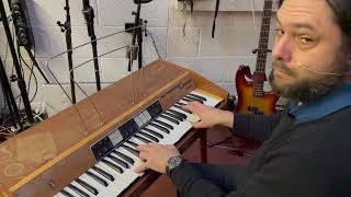 Video thumbnail for Weltmeister Claviset 200 Demonstration Electric Piano and Harpsichord Hybrid by Vintage Keys Studio