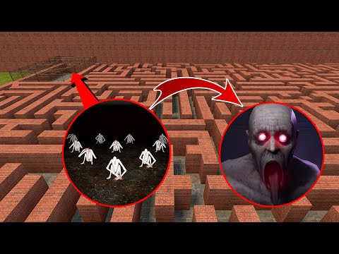 Never Going To Maze Again With SCP-096 In The Cell In Garry's Mod #117
