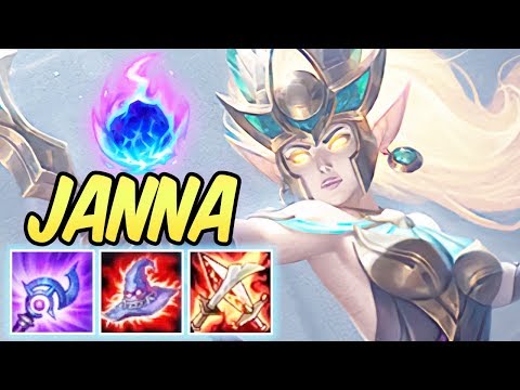 40% CDR FULL AP GUARDIAN OF THE SANDS JANNA MID | New Build & Runes | League of Legends | S10