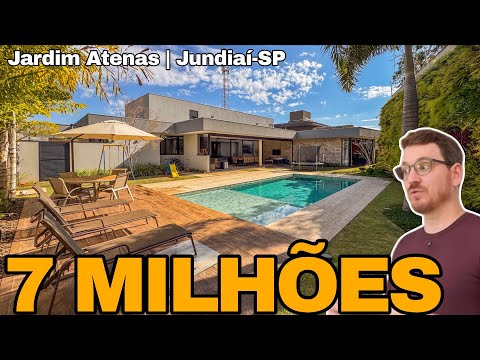 Ground floor house, new and CONTEMPORARY with AMAZING design 📍 Jardim Atenas in Jundiaí-SP
