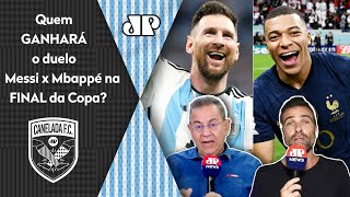 ‘É incrível! O Messi é mais talentoso que o Mbappé, mas…’: Final Argentina x França gera debate