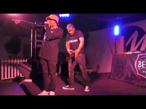 Sean Trimz, Basiq, Lenny DaKid & Gray Beatz Pulling-up and Rocking at The Spring Jump Off in Soweto.