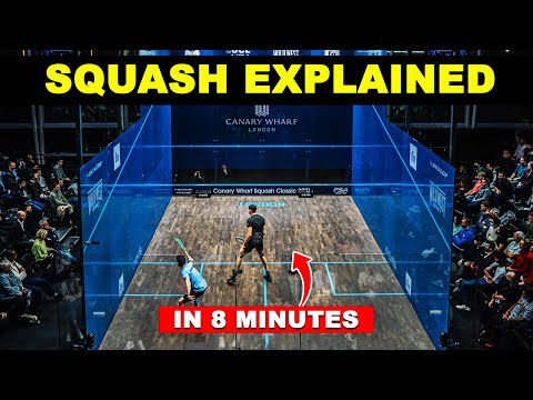 How to Play Squash for Beginners | All Rules in 8 Minutes