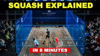 How to Play Squash for Beginners | All Rules in 8 Minutes