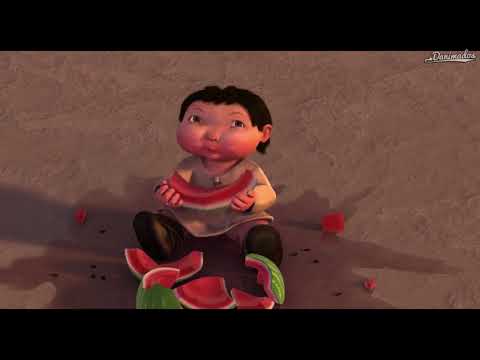 Peleando por una sandia - La era de hielo