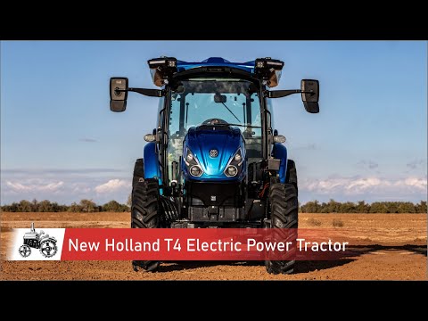 New Holland T4 Electric Power Autonomous Tractor