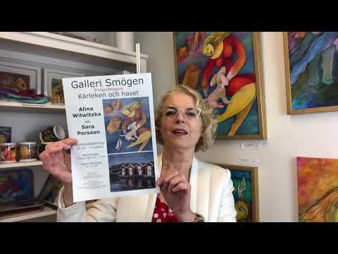 [Alina Witwitzka] Konstutställning på Smögenbryggan 30 juli – 5 augusti. Lite information #alinawitwitzka #smögen