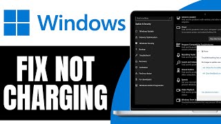 How to Fix Windows NOT Charging | Stuck on Service Battery Solution