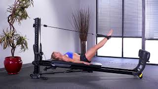 Hip Hinging with Leg Pulley