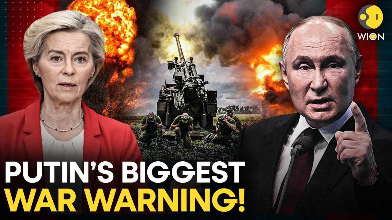 Russia-Europe War LIVE: Putin’s Bold Ultimatum to Europe, Warns ‘We’re Ready for War!’ | WION Live