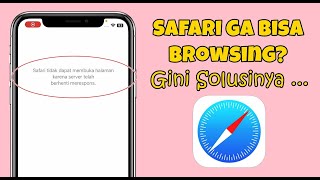 CARA MENGATASI SAFARI TIDAK DAPAT MEMBUKA HALAMAN DI IPHONE