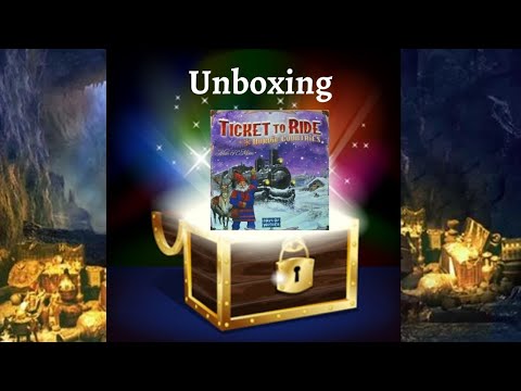Unboxing: Ticket to Ride: Nordic Countries