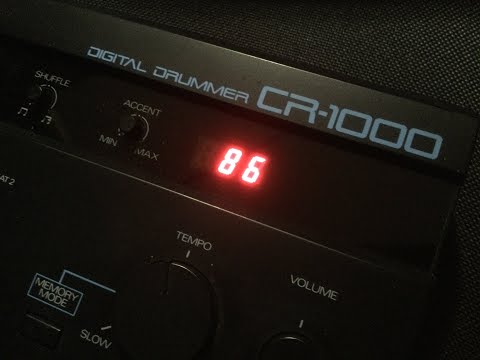 Roland CR-1000 vintage Drum Machine image 9