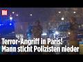 TERROR ALARM IN PARIS Messerangriff Am Arc De Triomphe Islamist Sticht Auf Polizisten Ein