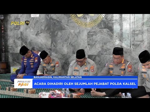 DZIKIR DAN DO''A BERSAMA PERSONEL POLDA KALSEL DALAM RANGKAIAN HARI BHAYANGKARA KE-79