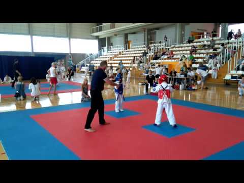 KKSKARATE - Mateusz Szustak - II Turniej Śląskiej Ligi Karate Kyokushin