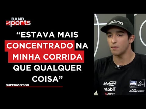 THEO MANNA FALA DE SUA PRIMEIRA VITÓRIA NO MOTO 1000 GP | SUPERMOTOR