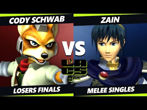 LACS 5 Losers Finals - Cody Schwab (Fox) Vs. Zain (Marth) Smash Melee - SSBM
